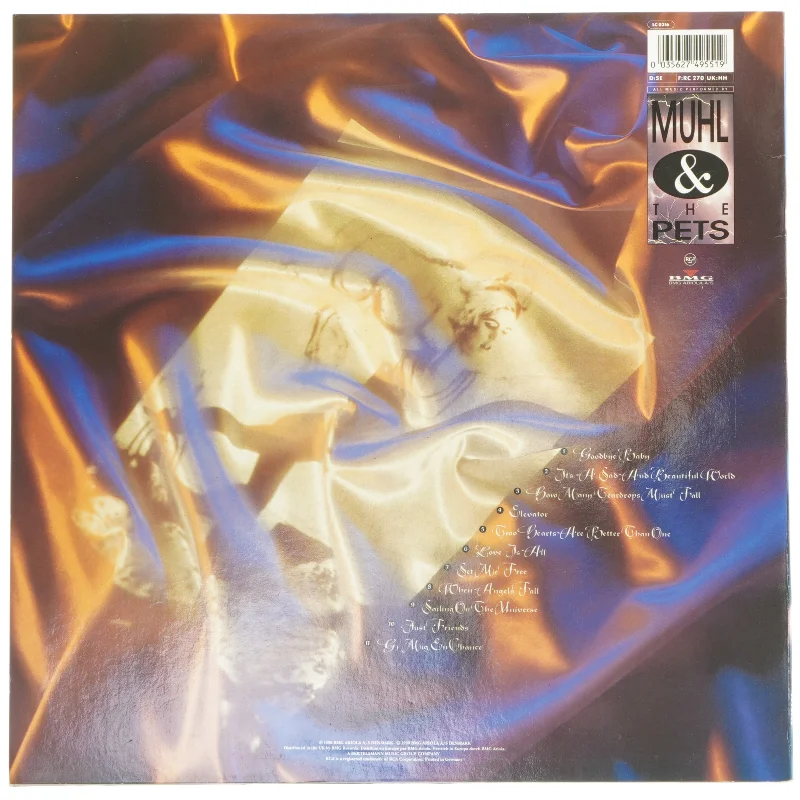 Muhl & The Pets - When Angels Fall LP fra Muhl & The Pets