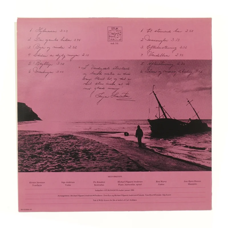 Inger Lauritzen Slit og Sand LP