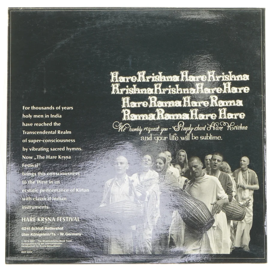 Hare Krishna Festival LP plade