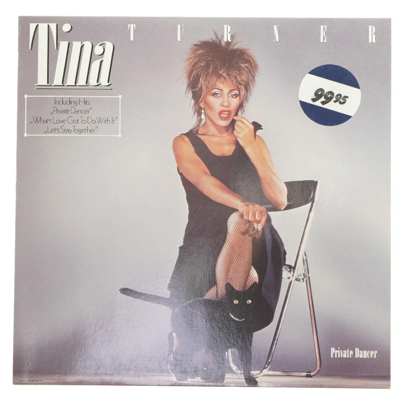 Tina Turner - Private Dancer LP fra EMI og Capitol Records