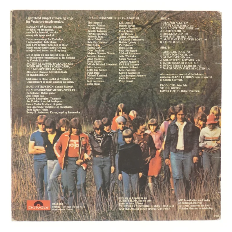 Vesterbro ungdomsgård Hjerteblod LP