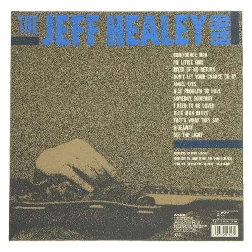 Jeff Healey Band LP - See The Light