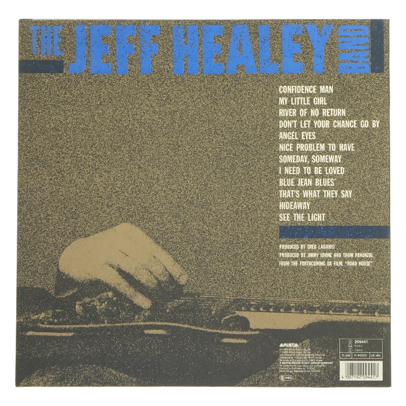 Jeff Healey Band LP - See The Light