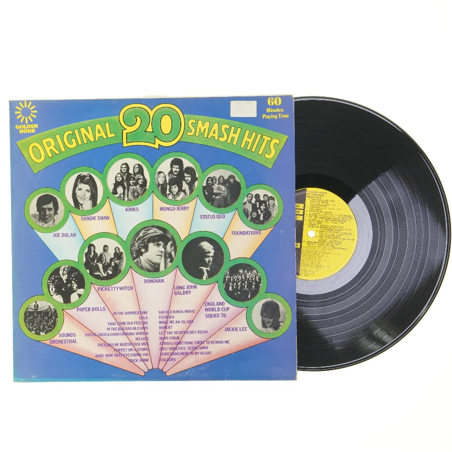 Golden Hour LP - Original 20 Smash Hits