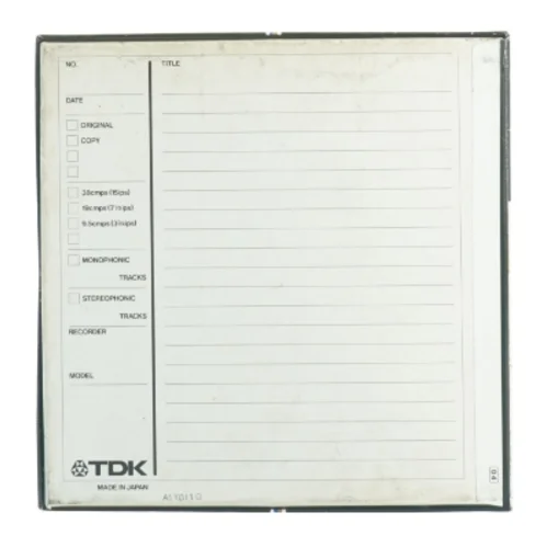 TDK GX35-90B Spolebånd enkelt splejsning