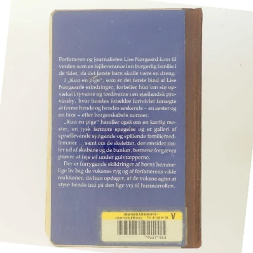 Kun en pige af Lise Nørgaard (Bog)