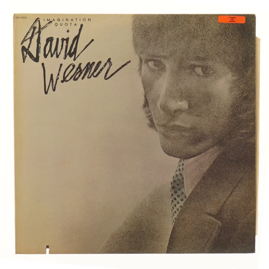 David Werner - Imagination Quota - Vinyl LP fra RCA