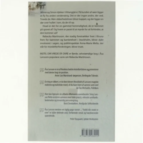 Indtil din vrede er ovre af Åsa Larsson (Bog)