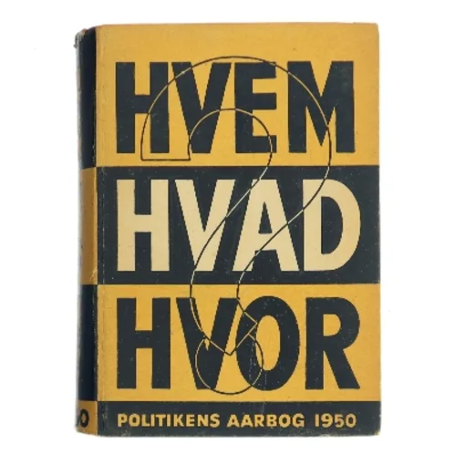 Hvem Hvad Hvor (Bog)