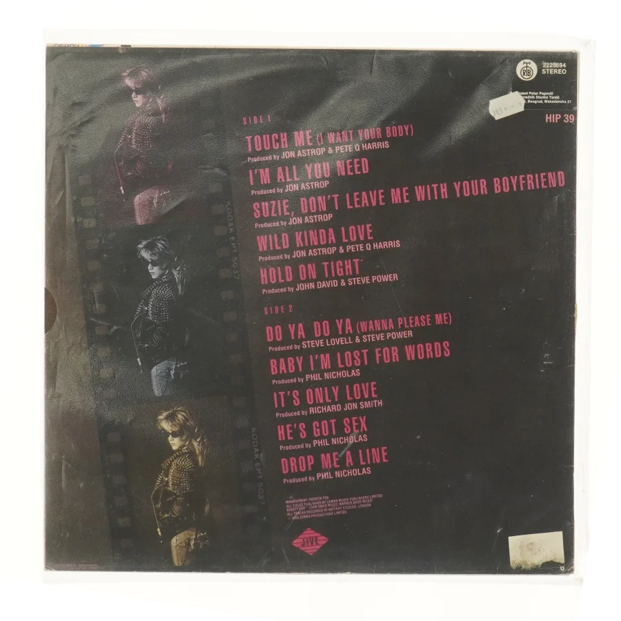 Samantha Fox - Touch Me LP