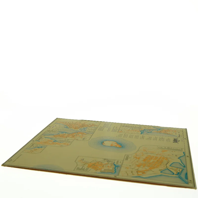 Povl Dissing 'Lykkeland' Vinylplade fra Exlibris (str. 31 x 31 cm)