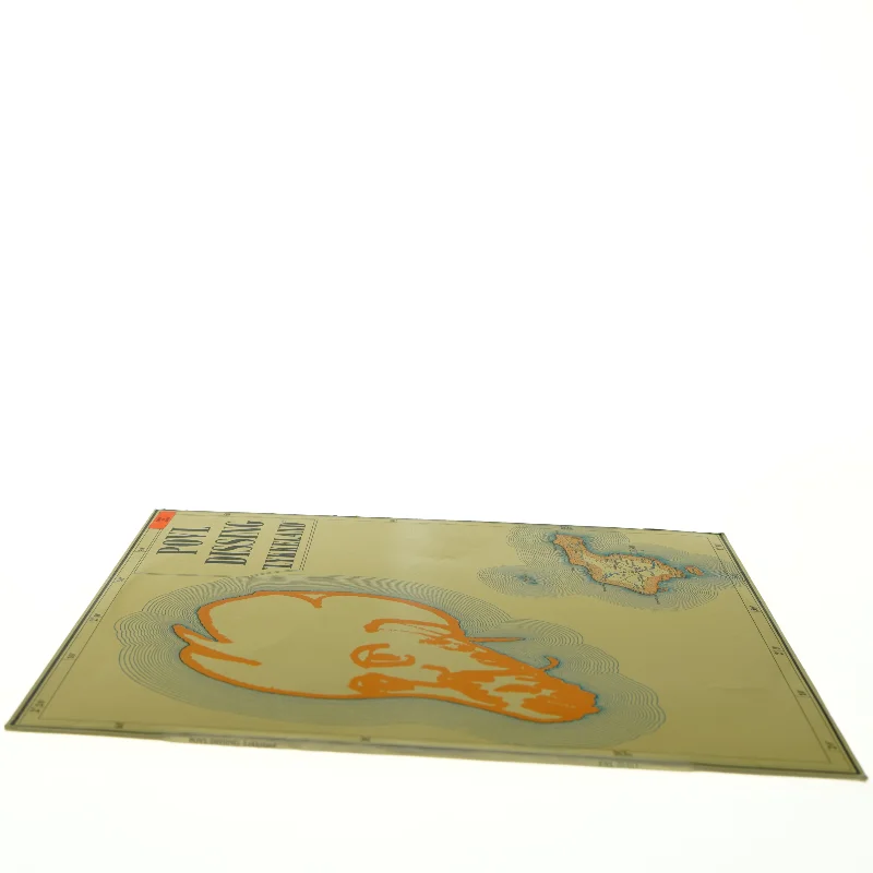 Povl Dissing 'Lykkeland' Vinylplade fra Exlibris (str. 31 x 31 cm)