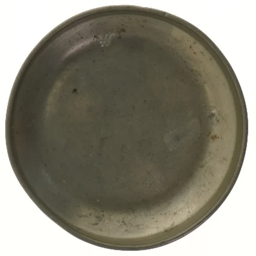 Dekorativ metalfad (str. Ø 23,5 cm)