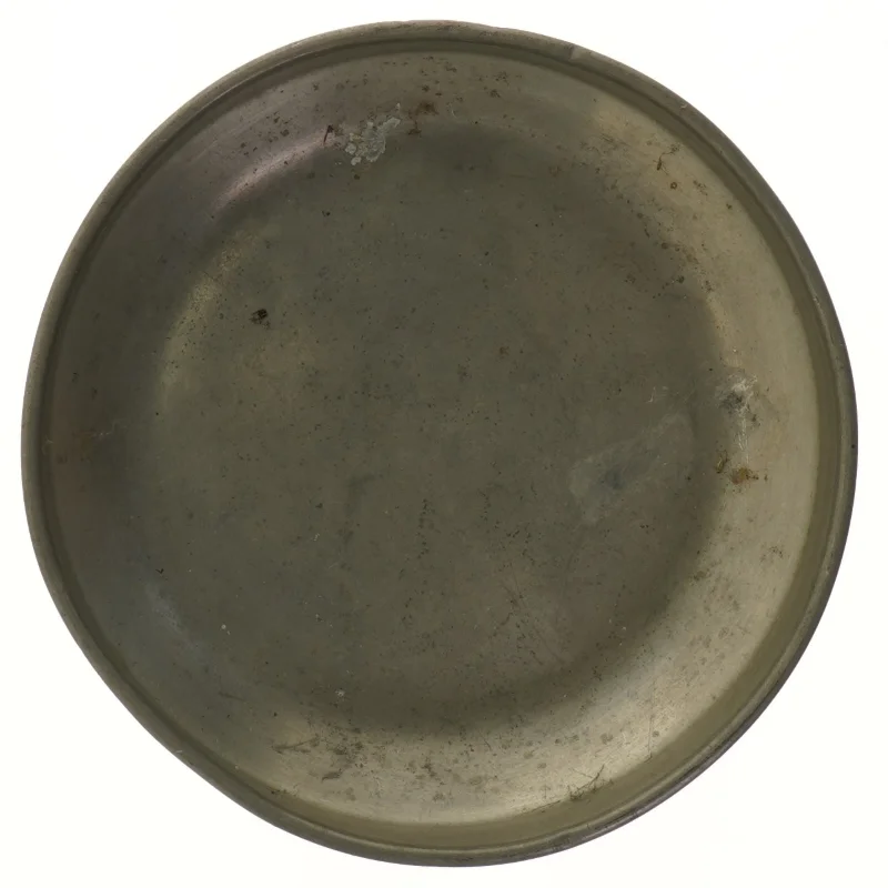 Dekorativ metalfad (str. Ø 23,5 cm)