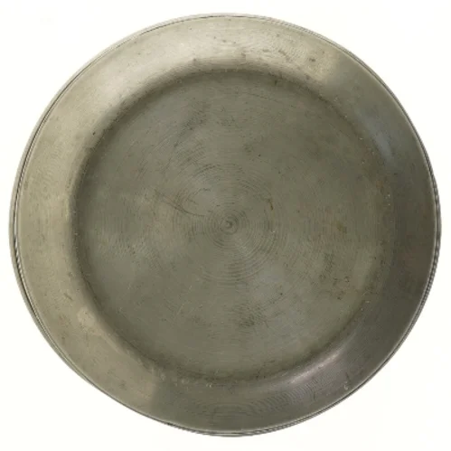 Dekorativ metalfad (str. Ø 23,5 cm)