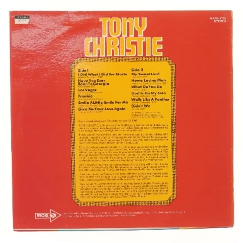 Tony Christie Las Vegas LP