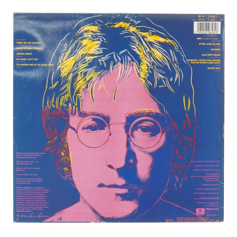 John Lennon Menlove LP