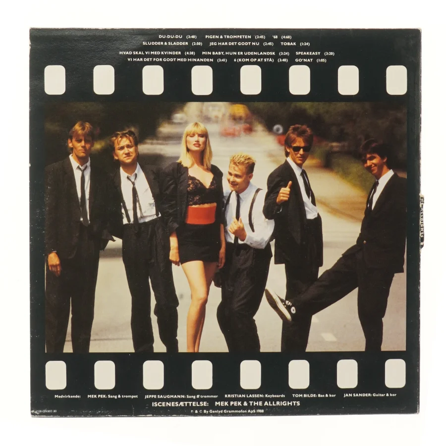 Mek Pek & The Allrights - Pigen & Trompeten LP