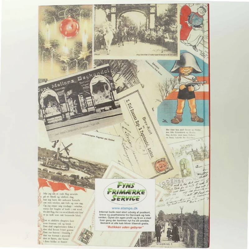 Danske brevkort og postkorts historie 1871 - 2006 af Steffen Riis (Bog)