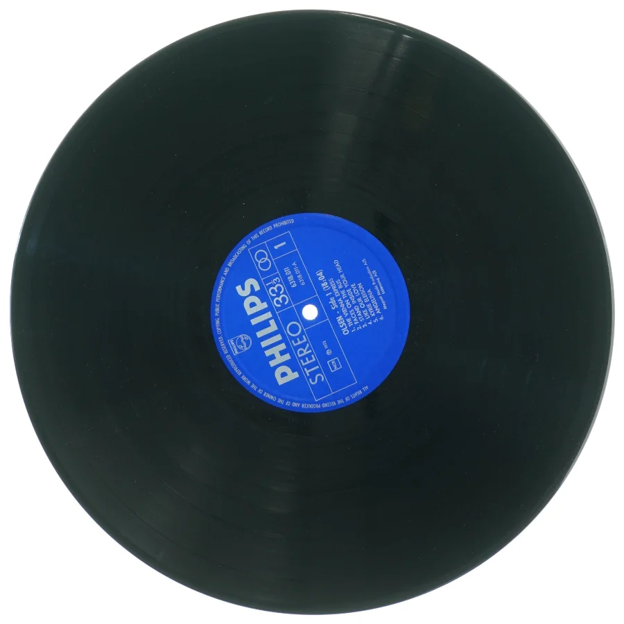 Olsen vinylplade fra Philips (str. 31 x 31 cm)