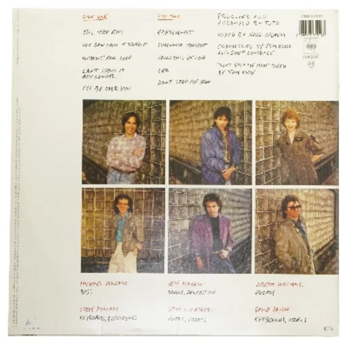 Toto - Fahrenheit vinyl album fra CBS