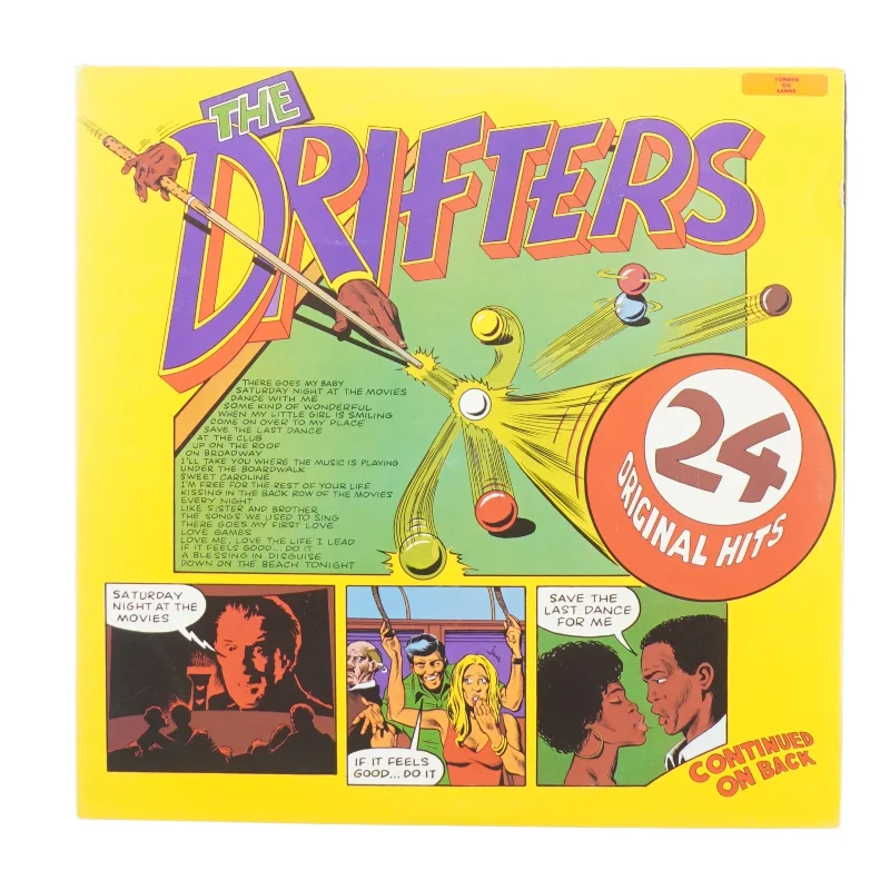 The drifters (LP) fra Atlantic (str. 30 cm)