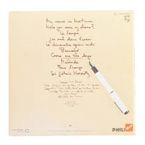 Mort Shuman LP - My Name is Mortimer fra Philips