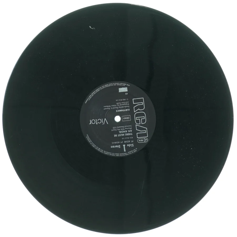 Eurythmics EP fra RCA (str. 31 x 31 cm)