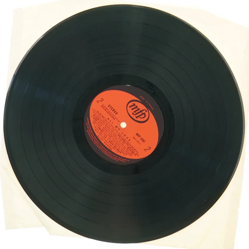 Cliff Richard, all my love fra Mfp (str. 30 cm)