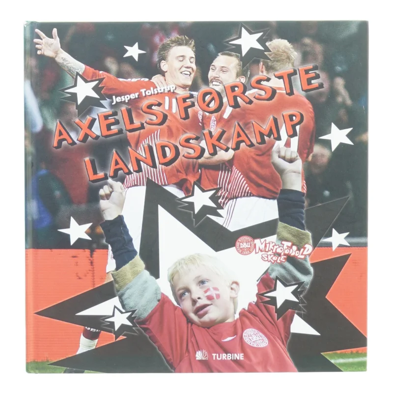 Axels første landskamp fra Turbine (str. 26 x 27 cm)