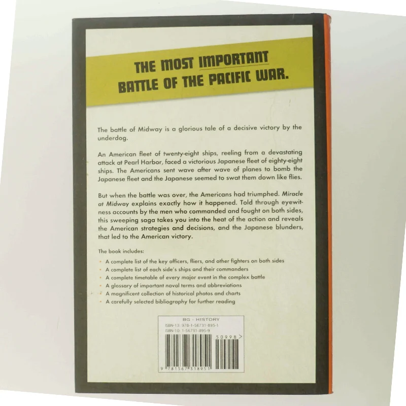 Miracle at Midway af Gordon William Prange, Donald M. Goldstein, Katherine V. Dillon (Bog)