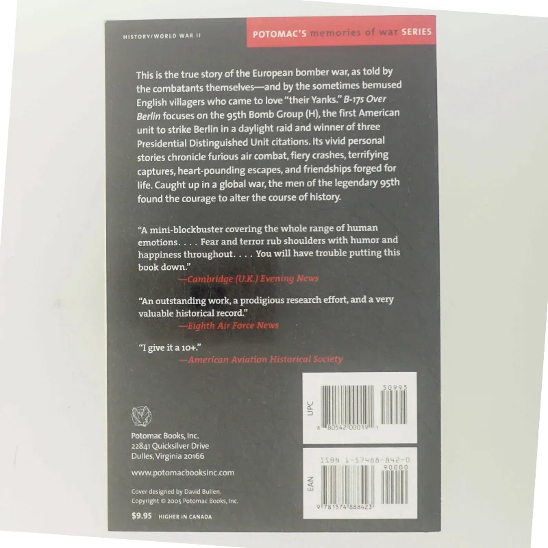 B-17s Over Berlin af Ian L. Hawkins (Bog)