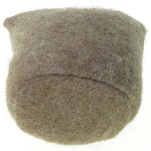 Bamse ugle i filt (str. 12 x 10 cm)