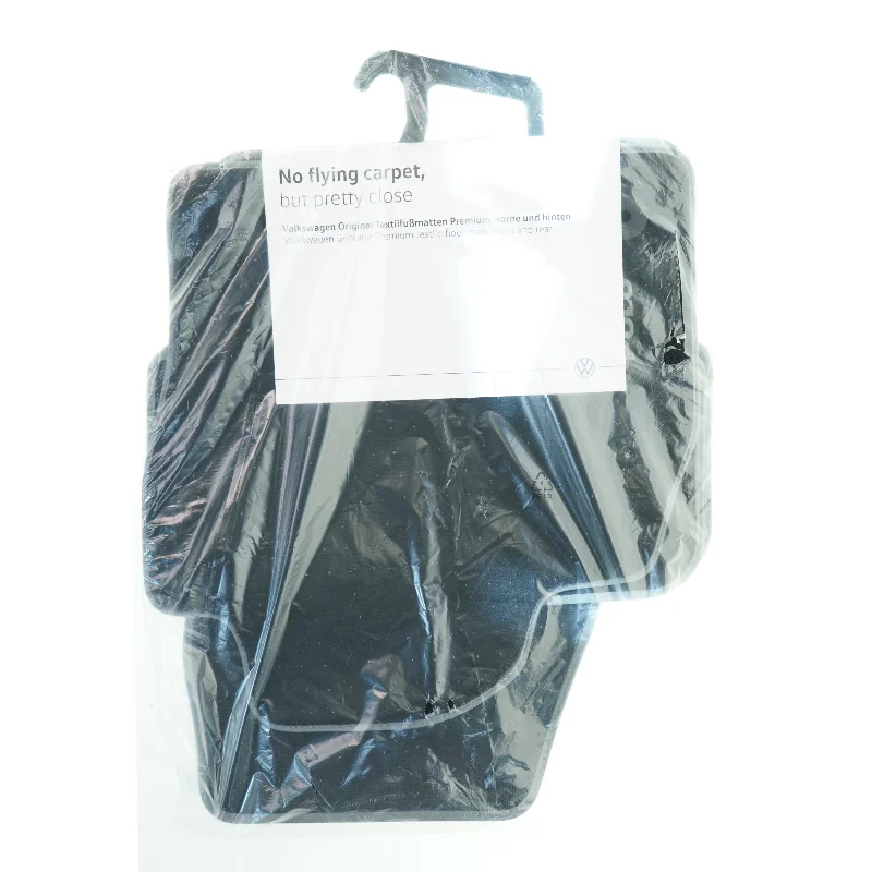 VW Polo 2017-> Premium tekstil gulvmåtter fra Volkswagen (str. 62x52 cm)