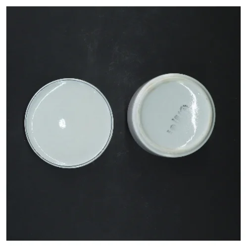 Keramikkrukke med låg fra Royal Copenhagen (str. 8x9 cm)