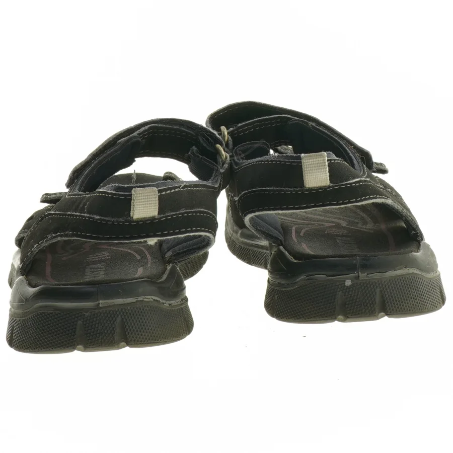Sorte sandaler (str. 35)