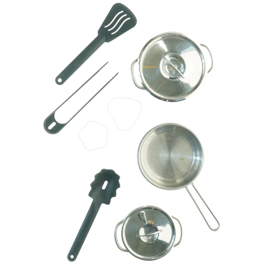 Køkkenredskabssæt til børn fra Ikea (str. Ø 7 cm til 9 cm)