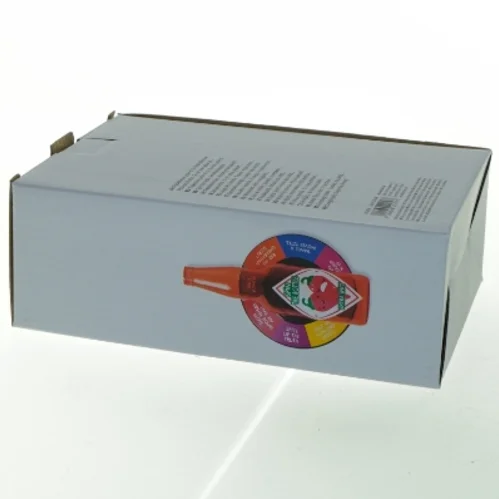 Flaskehalsen pejer på fra Tiger (str. 18x12,5 cm)