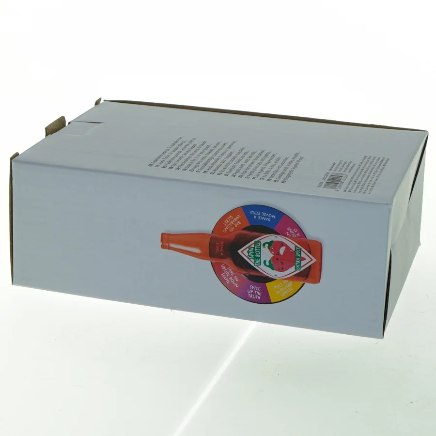 Flaskehalsen pejer på fra Tiger (str. 18x12,5 cm)