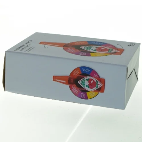 Flaskehalsen pejer på fra Tiger (str. 18x12,5 cm)