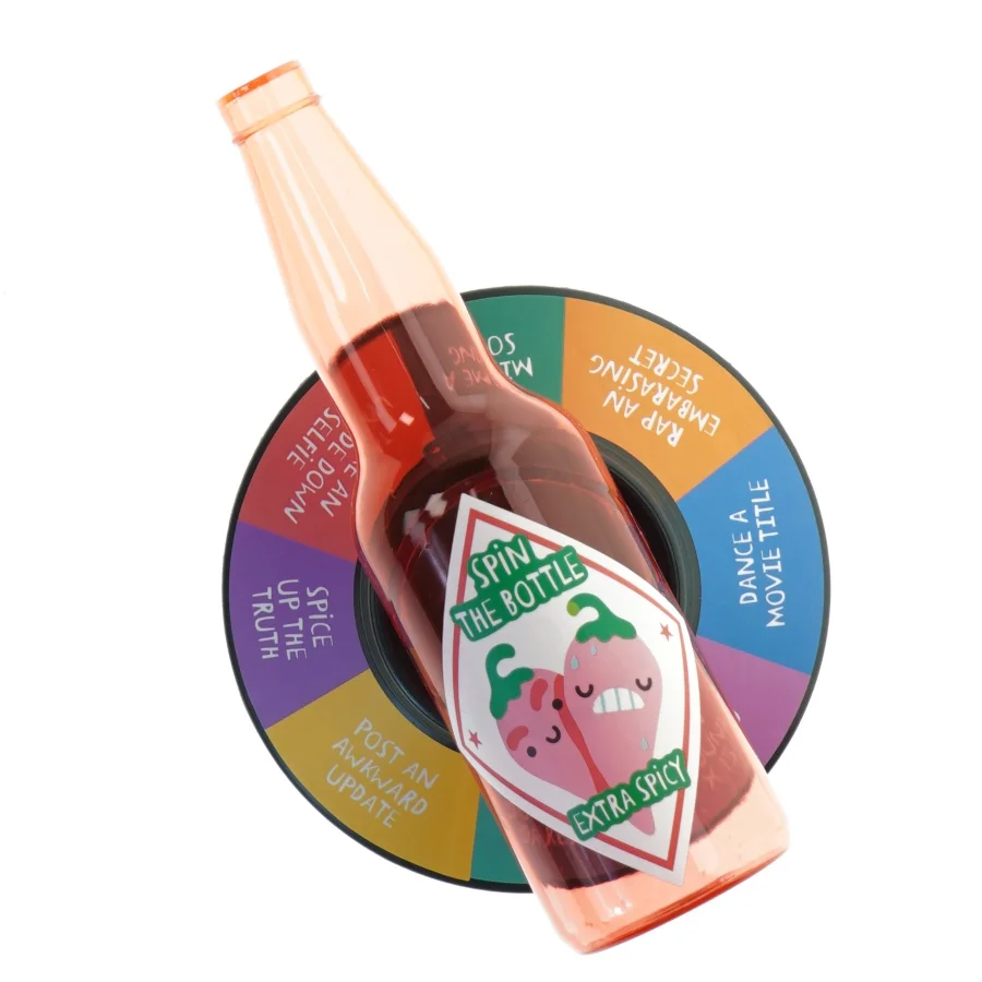 Flaskehalsen pejer på fra Tiger (str. 18x12,5 cm)