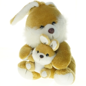 Tøjdyr kaniner (str. 31 x 20 cm)