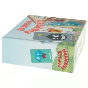 Brætspil 'Familie Fighten' fra Legekæden (str. 106 kort)