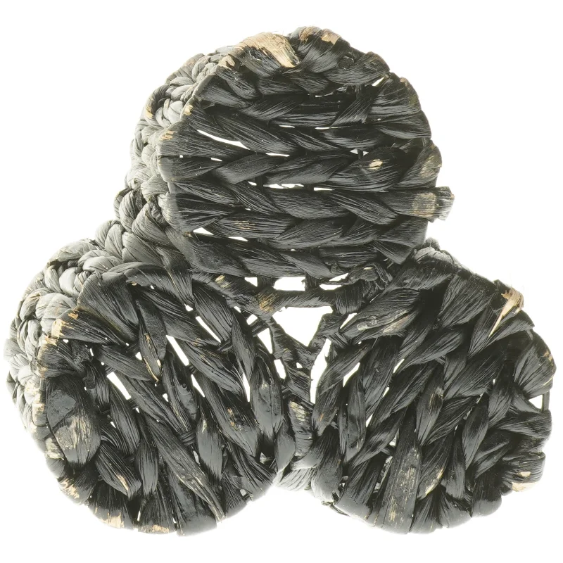 Væghængt fletkurv (str. 13x18x20 cm)