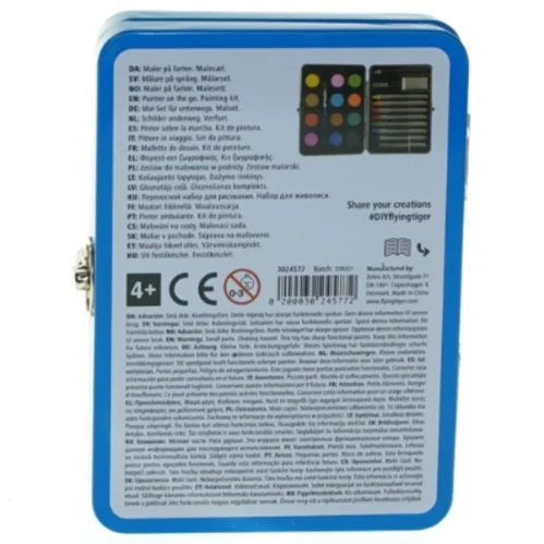 Malekasse fra Tiger (str. 14 x 10 cm)