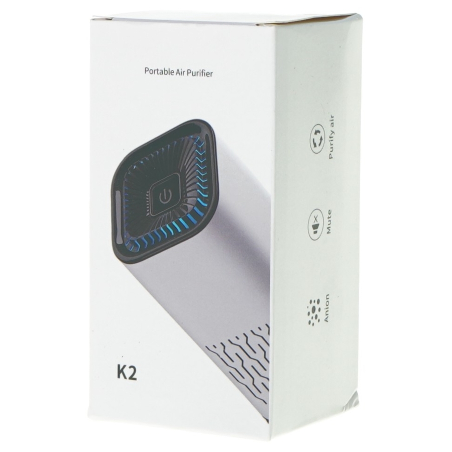 Portable air purifier fra K 2 (str. 13 x 6 x 6 cm)