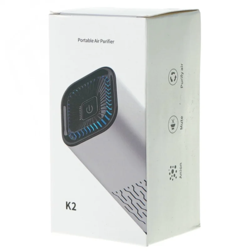 Portable air purifier fra K 2 (str. 13 x 6 x 6 cm)