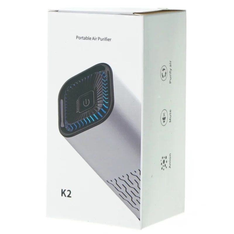 Portable air purifier fra K 2 (str. 13 x 6 x 6 cm)
