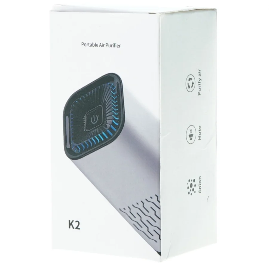 Portable air purifier fra K 2 (str. 13 x 6 x 6 cm)