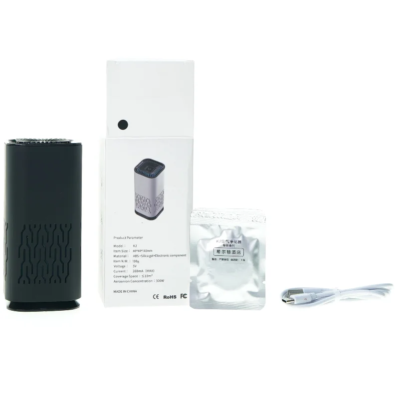 Portable air purifier fra K 2 (str. 13 x 6 x 6 cm)